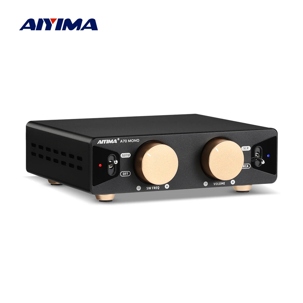 AIYIMA 파워 앰프 A70 MONO TPA3255 PFFB 모노 2.0