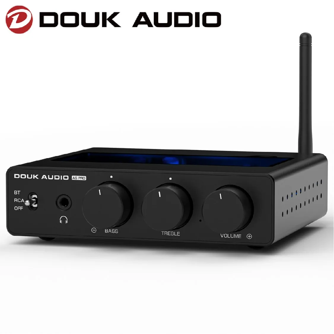 Douk Audio A5 PRO TPA3255 Bluetooth 수신기 디지털 앰프 HiFi 클래스 D 앰프 스테레오 오디오 앰프