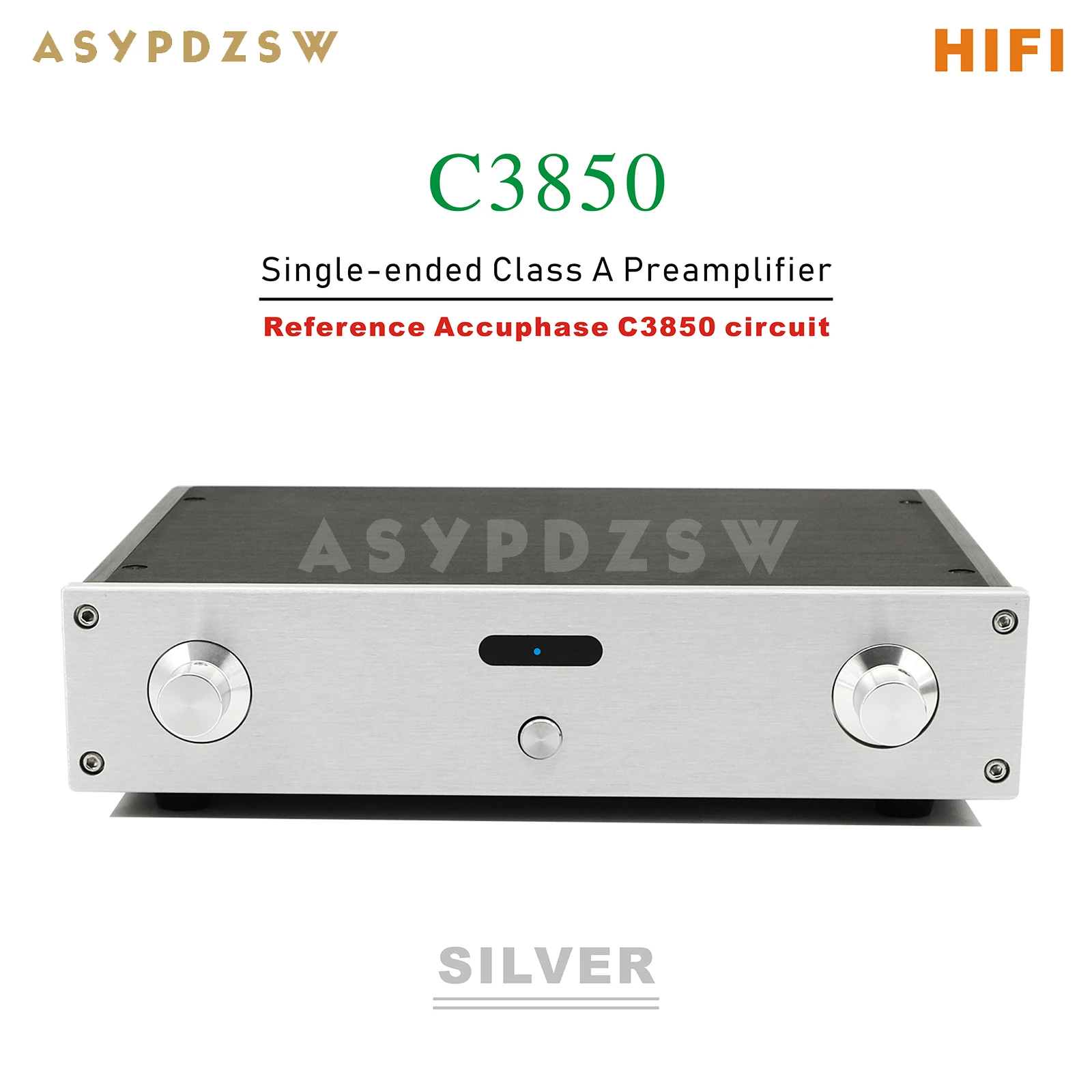 HIFI C3850 단일 종단 클래스 A 프리앰프(3방향 RCA 입력 참조 Accuphase C-3850 포함)
