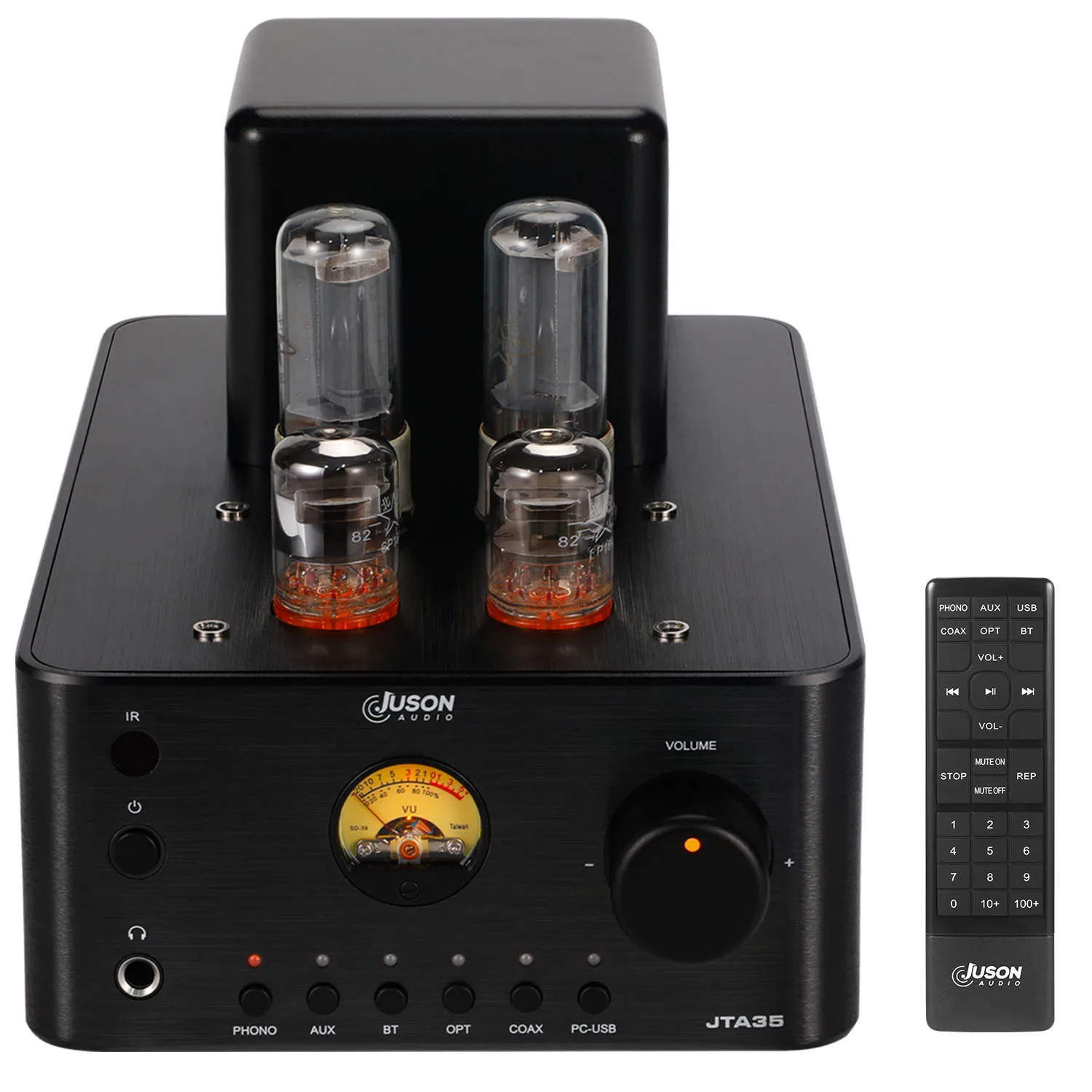 Juson Audio JTA35 하이브리드 튜브 앰프 밸브 수신기 포노 프리 앰프 USB DAC 헤드폰 서브 우퍼 출력 70 와트 앰프
