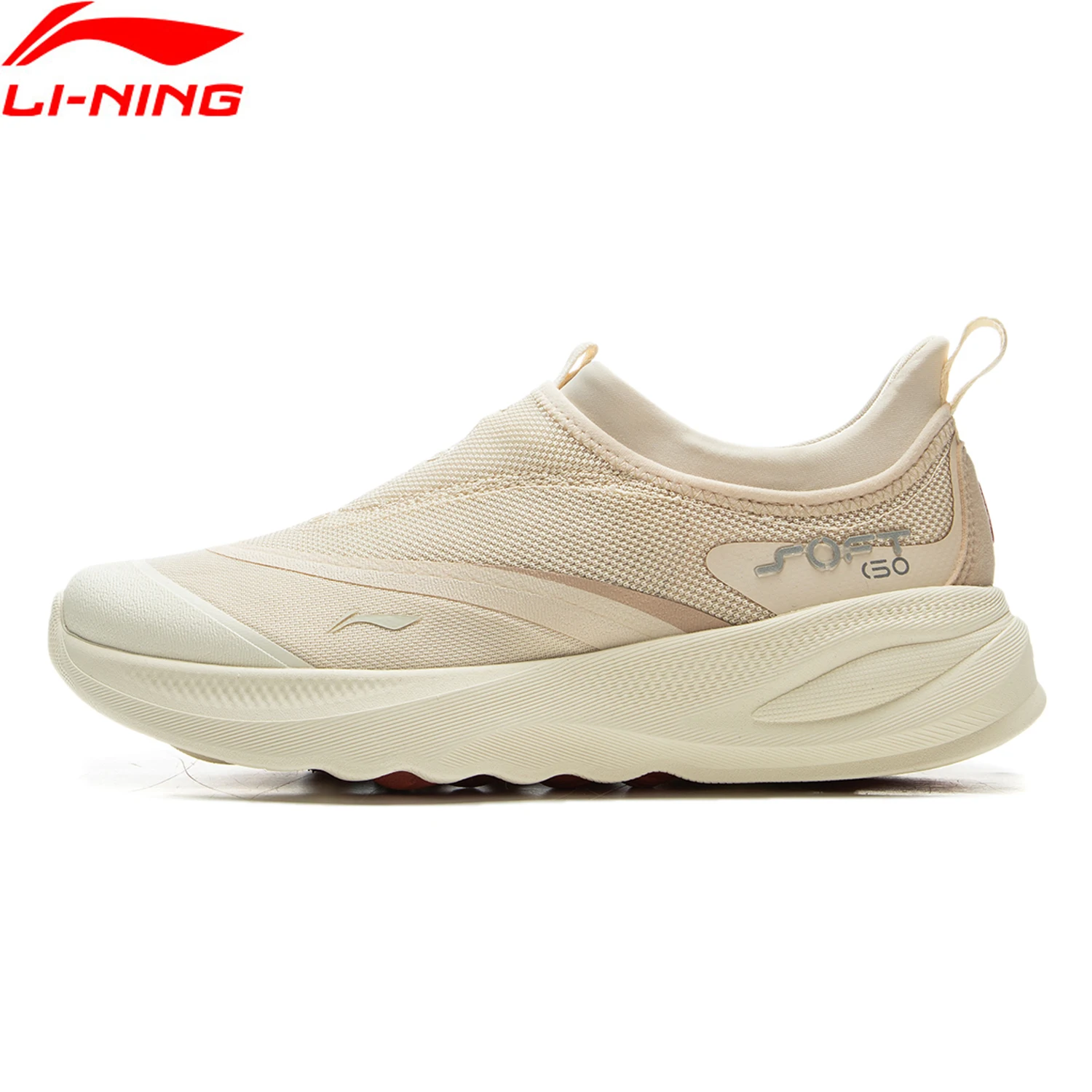 Li-Ning 여성용 소프트 고 2 슬립온 캐주얼 워킹화