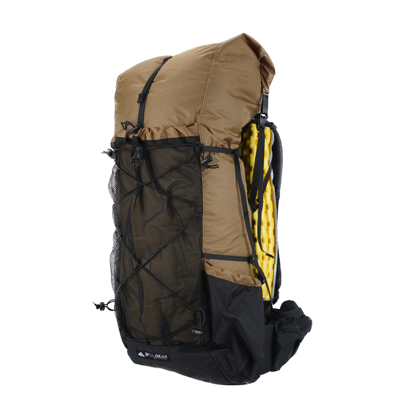 3F UL GEAR 방수 하이킹 배낭 경량 캠핑 팩 여행 등산 배낭 트레킹 배낭 40+16L