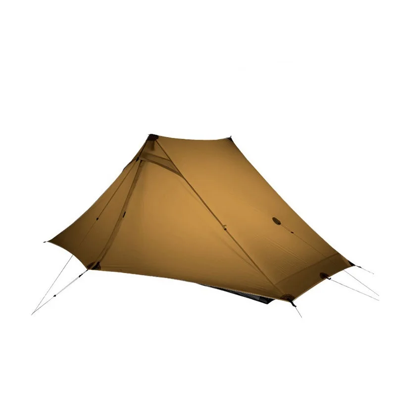 FLAME'S CREED Lanshan 2 Pro 915그램 2면 20D Silnylon 경량 2인 3 및 4계절 배낭 캠핑 텐트